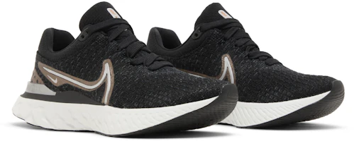 Cheap (W) Nike React Infinity Run Flyknit 3 ''Schwarz Metallic Kupfer'' DD3024-009