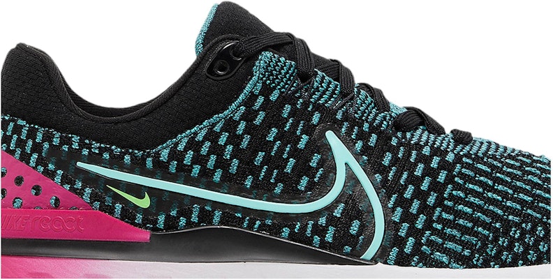 Turquoise and top pink nike shoes