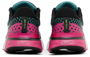 Details for (W) Nike React Infinity Run Flyknit 3 ''Schwarz Pink Türkis'' DD3024-003