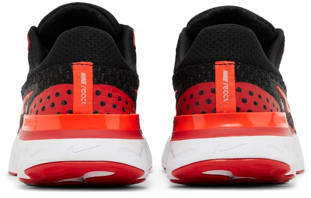 (W) 耐克React Infinity Run Flyknit 3 黑红鞋 DD3024-008 Details for (W) 耐克React Infinity Run Flyknit 3 黑红鞋 DD3024-008