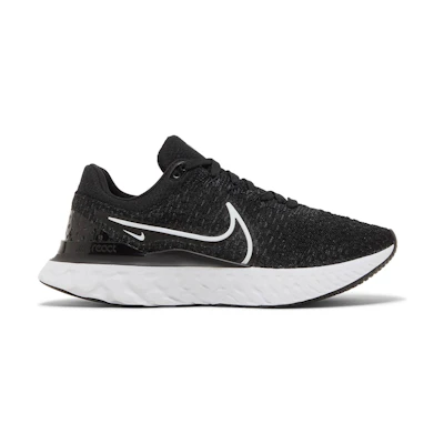 (W) Nike React Infinity Run Flyknit 3 'Black White'