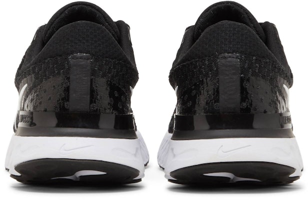(Women) Nike React Infinity Run Flyknit 3 'Black White' DD3024-001 Details for (Women) Nike React Infinity Run Flyknit 3 'Black White' DD3024-001