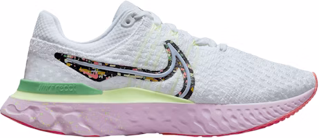 (Women) Nike React Infinity Run Flyknit 3 'Confetti' FD0877-100 (Women) Nike React Infinity Run Flyknit 3 'Confetti' FD0877-100