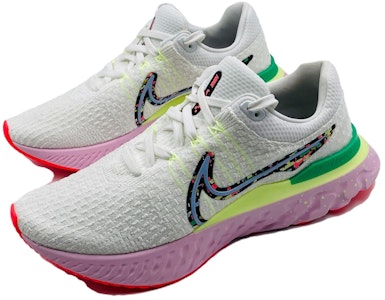 (W) 耐克React Infinity Run Flyknit 3 'Confetti'拼接款 FD0877-100 Lookbook (W) 耐克React Infinity Run Flyknit 3 'Confetti'拼接款 FD0877-100