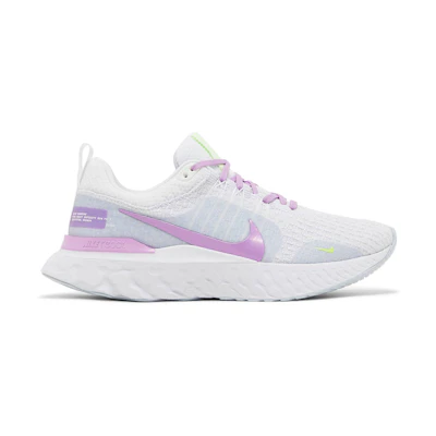 (W) Nike React Infinity Run Flyknit 3 'Grey Rush Fuchsia'