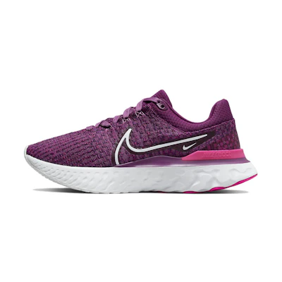 (W) Nike React Infinity Run Flyknit 3 'Light Bordeaux'