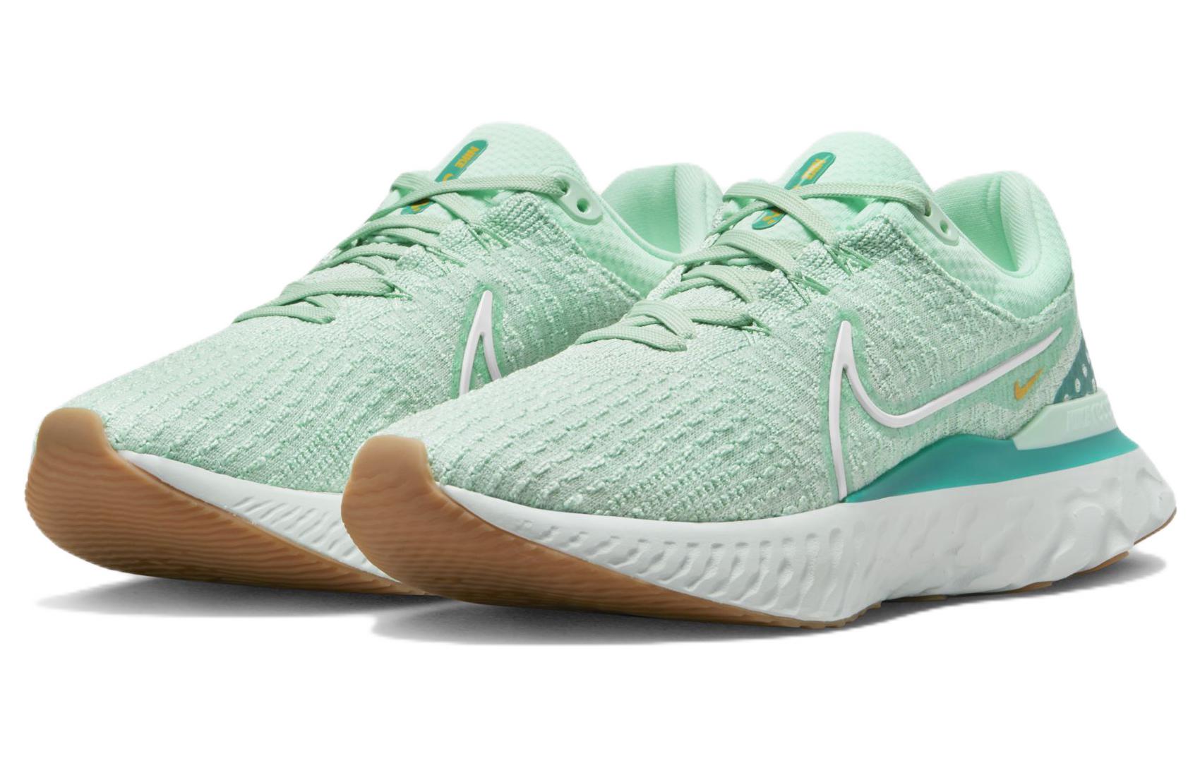 Shop (W) Nike React Infinity Run Flyknit 3 'Mint Foam' Sepatu Wanita DD3024-301