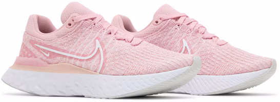 Cheap (W) Nike React Infinity Run Flyknit 3 ''Pink Glaze'' Damen Laufschuhe DD3024-600