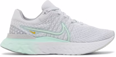 (Women) Nike React Infinity Run Flyknit 3 'Pure Platinum Mint Foam' DD3024-007 (Women) Nike React Infinity Run Flyknit 3 'Pure Platinum Mint Foam' DD3024-007