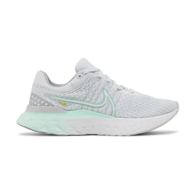 (W) Nike React Infinity Run Flyknit 3 'Pure Platinum Mint Foam'