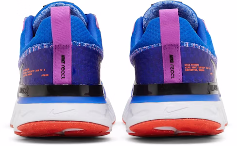 (W) Nike React Infinity Run Flyknit 3 'Azul Racer y Carmesí' DZ3016-400 Details for (W) Nike React Infinity Run Flyknit 3 'Azul Racer y Carmesí' DZ3016-400