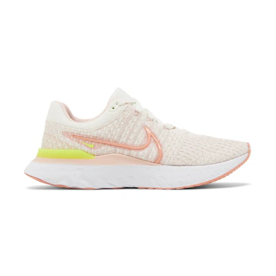 (W) Nike React Infinity Run Flyknit 3 'Sail Light Madder Root'