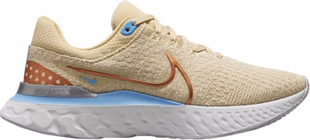 (Women) Nike React Infinity Run Flyknit 3 'Sesame Metallic Copper' DX1937-200 (Women) Nike React Infinity Run Flyknit 3 'Sesame Metallic Copper' DX1937-200