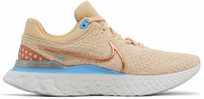 (Women) Nike React Infinity Run Flyknit 3 'Sesame Metallic Copper' DX1937-200 (Women) Nike React Infinity Run Flyknit 3 'Sesame Metallic Copper' DX1937-200