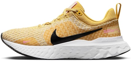 (Women) Nike React Infinity Run Flyknit 3 'Wheat Gold' DZ3016-700 (Women) Nike React Infinity Run Flyknit 3 'Wheat Gold' DZ3016-700