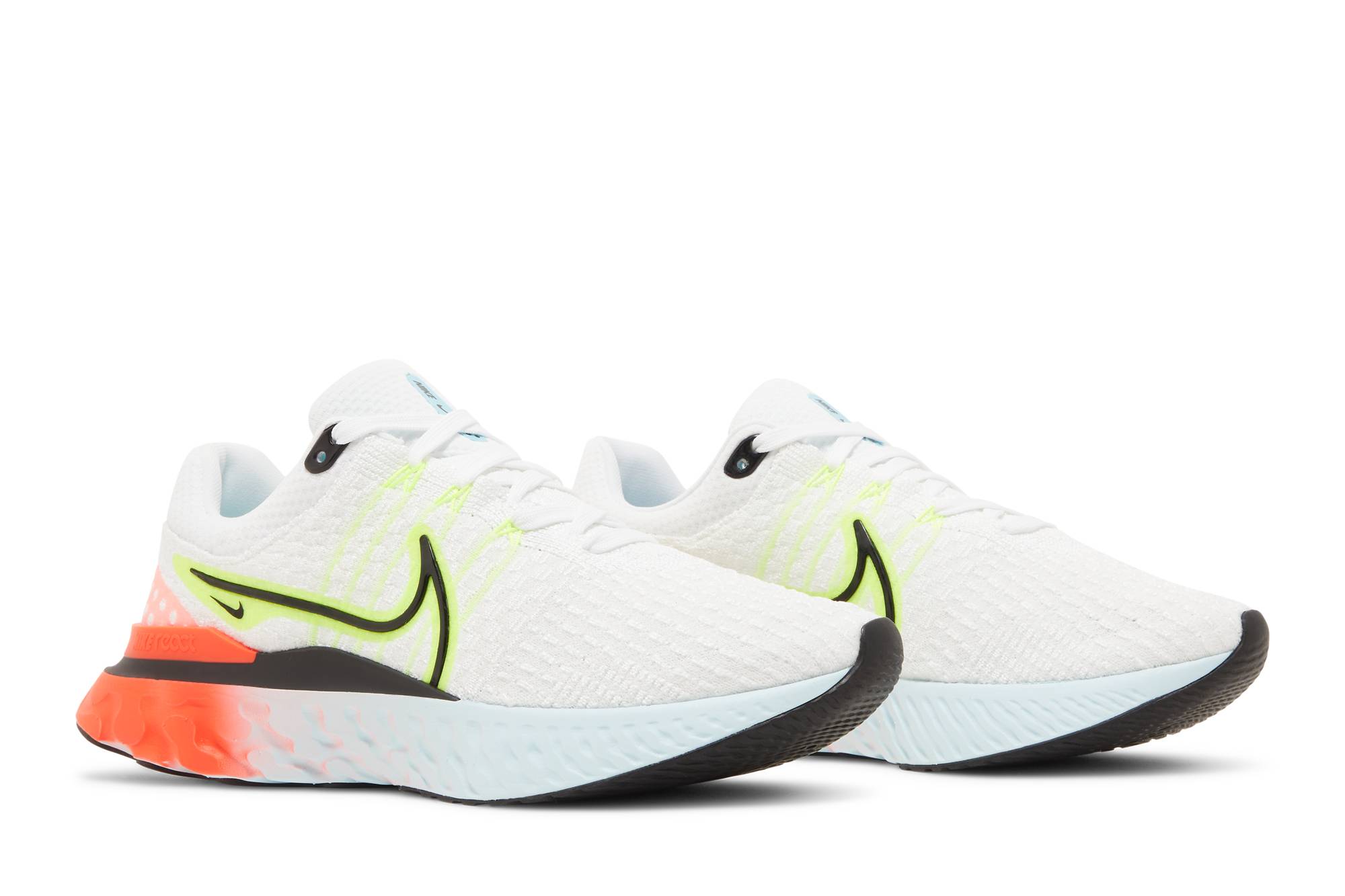 Cheap (W) Nike React Infinity Run Flyknit 3 'Putih Volt' DX3351-100