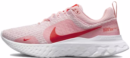 (Women) Nike React Infinity Run Flyknit 3 Premium 'Medium Soft Pink Light Crimson' DZ3016-600 (Women) Nike React Infinity Run Flyknit 3 Premium 'Medium Soft Pink Light Crimson' DZ3016-600