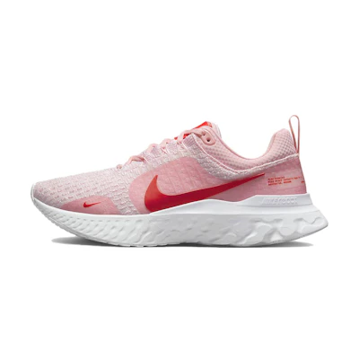 (W) Nike React Infinity Run Flyknit 3 PRM 'Medium Soft Pink Light Crimson'