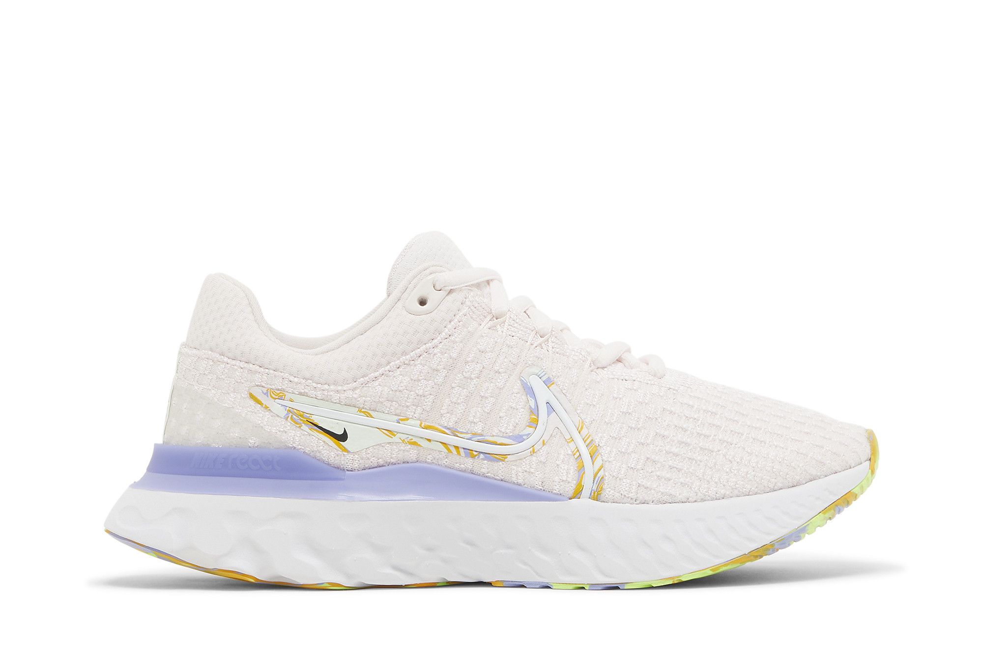 Buy (W) Nike React Infinity Run Flyknit 3 Premium 'Light Soft Pink Marble' Wanita DO9477-600