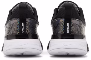 Details for (W) Nike React Infinity Run Flyknit 3 Premium 'Cebra Negra Iridiscente' DZ3027-001