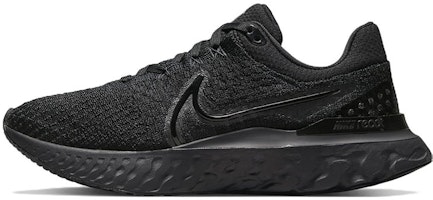 (Women) Nike React Infinity Run Flyknit 3 Triple Black DD3024-005 (Women) Nike React Infinity Run Flyknit 3 Triple Black DD3024-005