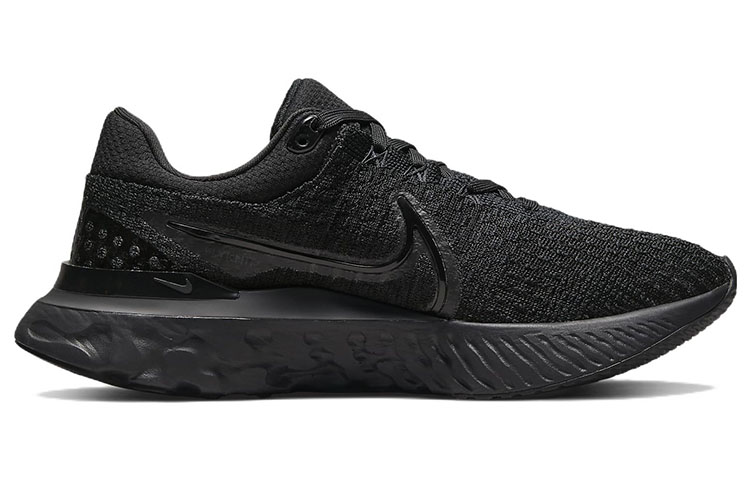 Order (W) Nike React Infinity Run Flyknit 3 Triple Negro DD3024-005