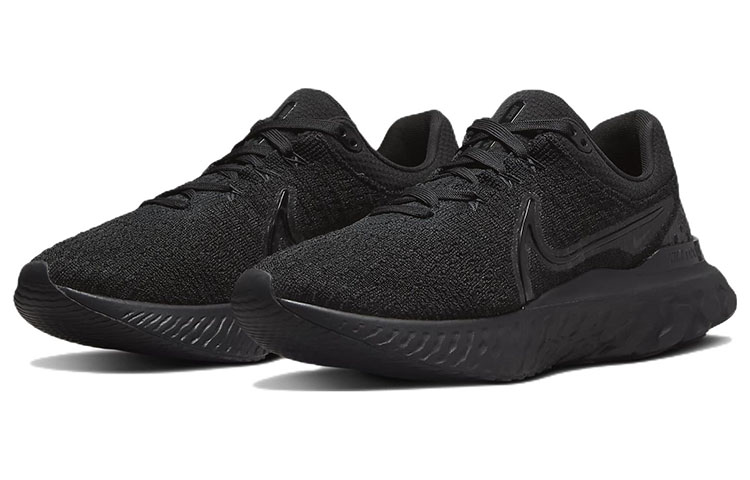 Lookbook (W) Nike React Infinity Run Flyknit 3 Triple Negro DD3024-005