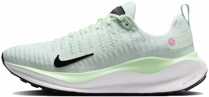 (Women) Nike React Infinity Run Flyknit 4 Running Shoes Green White Breathable Cushion FN0880-303 (Women) Nike React Infinity Run Flyknit 4 Running Shoes Green White Breathable Cushion FN0880-303