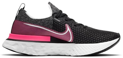(W) Nike React Infinity Run Flyknit 'Hitam Pink Blast' CD4372-009 Order (W) Nike React Infinity Run Flyknit 'Hitam Pink Blast' CD4372-009