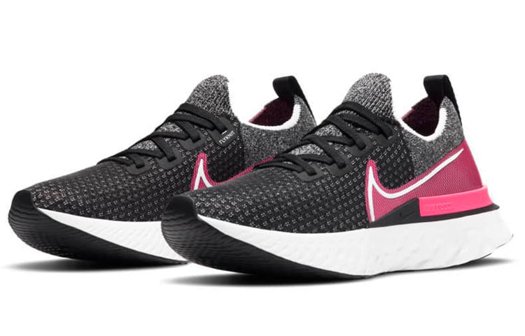 Lookbook (W) Nike React Infinity Run Flyknit 'Hitam Pink Blast' CD4372-009