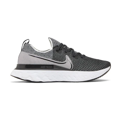 (W) Nike React Infinity Run Flyknit 'Black White'