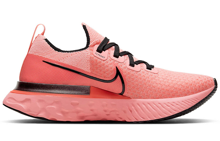 Order (W) Nike React Infinity Run Flyknit 'Bright Melon' Lelaki Perempuan Kasut Lari CD4372-800