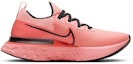 Order (W) Nike React Infinity Run Flyknit 'Bright Melon' Lelaki Perempuan Kasut Lari CD4372-800