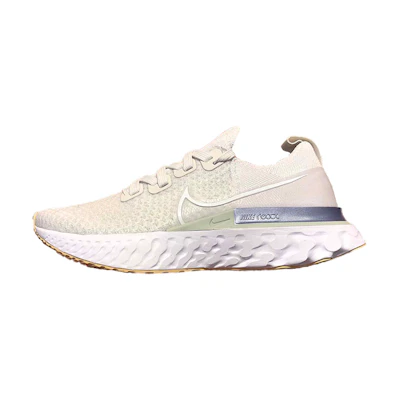 (W) Nike React Infinity Run Flyknit 'Creamwhite Silver'