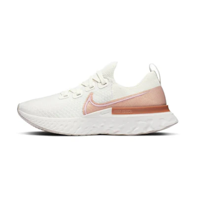 (W) Nike React Infinity Run Flyknit 'Sail Metallic Copper'