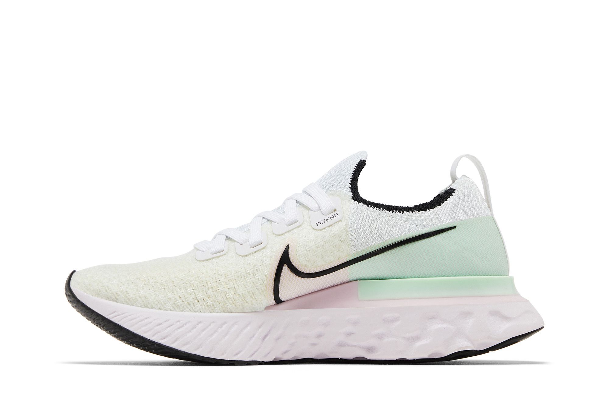 Lookbook (W) 나이키 리액트 인피니티 런 플라이니트 '화이트 아이스 라일락' CD4372-100