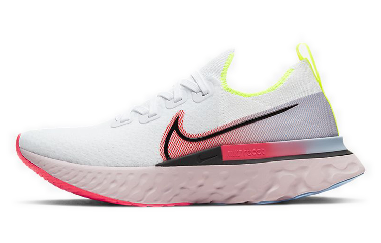 (Women) Nike React Infinity Run Flyknit 'White Laser Crimson' CW5636-100