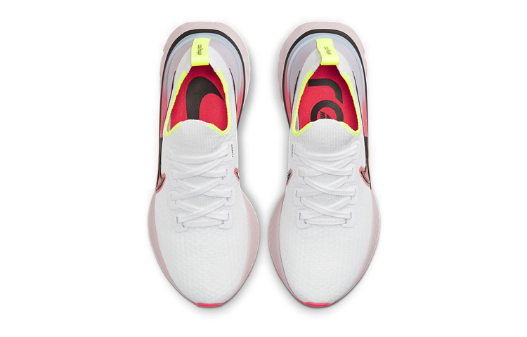 Shop (W) 나이키 리액트 인피니티 런 플라이니트 '화이트 레이저 크림슨' CW5636-100