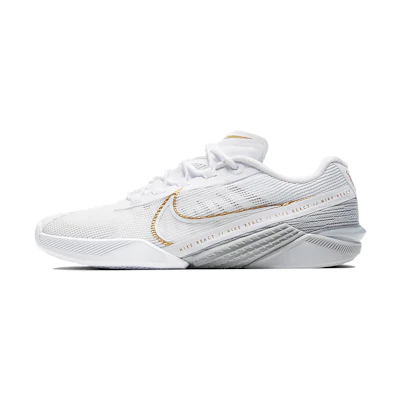 (W) Nike React Metcon Turbo 'White Metallic Gold'