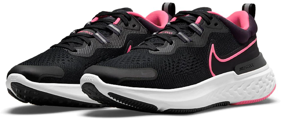 (W) Nike React Miler 2 ''Nero Hyper Rosa'' CW7136-003 Lookbook (W) Nike React Miler 2 ''Nero Hyper Rosa'' CW7136-003