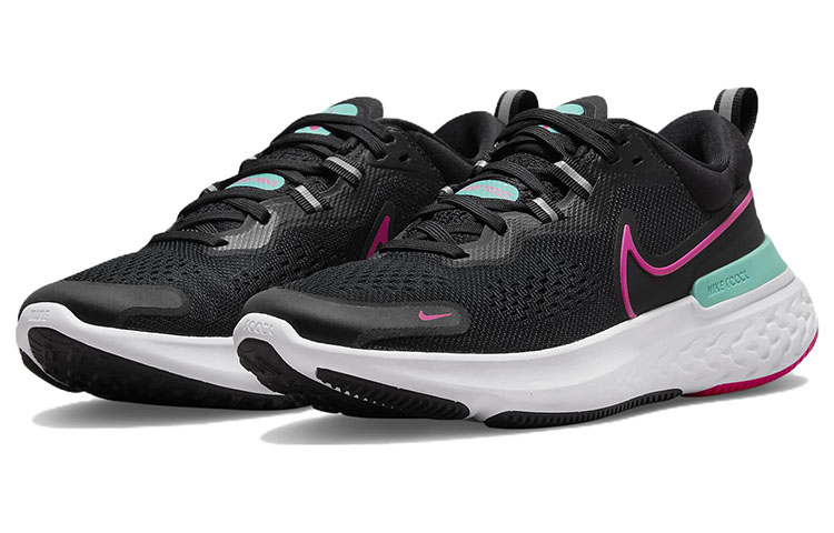 Lookbook (W) Nike React Miler 2 ''Zwart Roze Prime'' CW7136-004