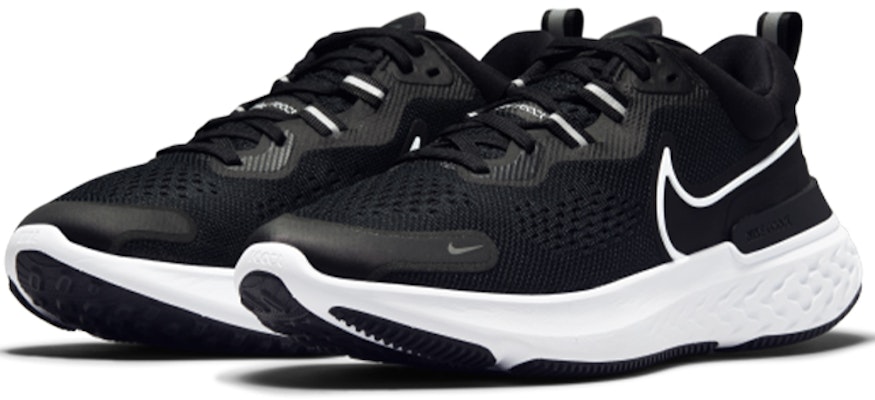 (W) Nike React Miler 2 'Negro Blanco' CW7136-001 Lookbook (W) Nike React Miler 2 'Negro Blanco' CW7136-001