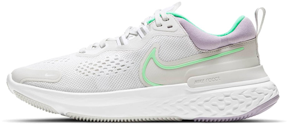 (Women) Nike React Miler 2 'Platinum Tint Green Glow' CW7136-002 Buy (Women) Nike React Miler 2 'Platinum Tint Green Glow' CW7136-002