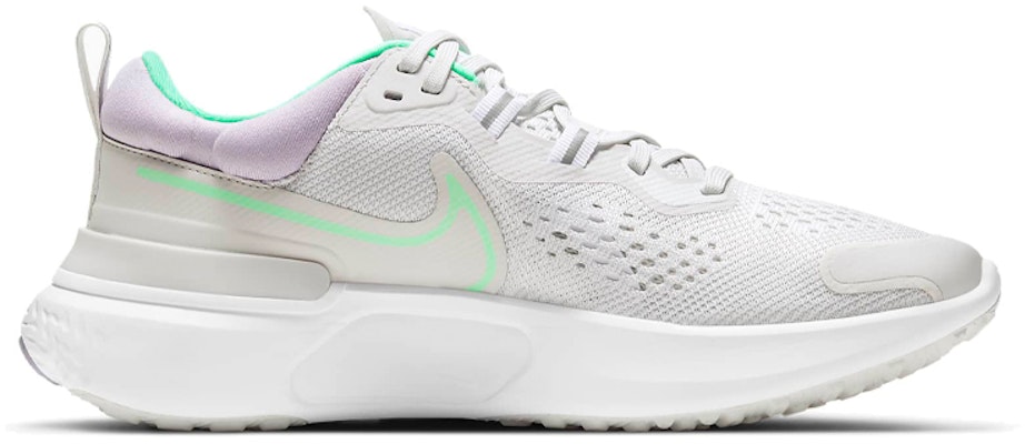 (Women) Nike React Miler 2 'Platinum Tint Green Glow' CW7136-002 Order (Women) Nike React Miler 2 'Platinum Tint Green Glow' CW7136-002