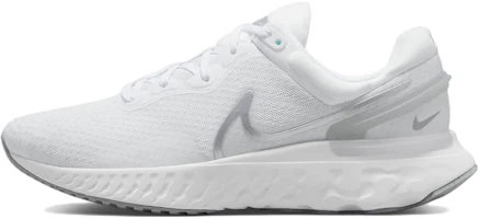 (Women) Nike React Miler 3 Low Tops White DD0491-100 (Women) Nike React Miler 3 Low Tops White DD0491-100