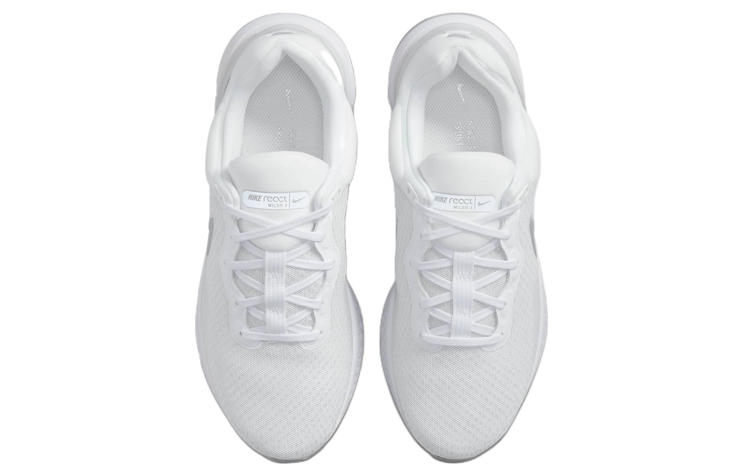 Shop (W) Nike React Miler 3 Low Tops Weiß Sneaker DD0491-100