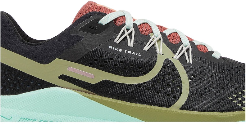 (W) 耐克React Pegasus Trail 4黑色鳄鱼薄荷配色跑鞋 DJ6159-004 Order (W) 耐克React Pegasus Trail 4黑色鳄鱼薄荷配色跑鞋 DJ6159-004