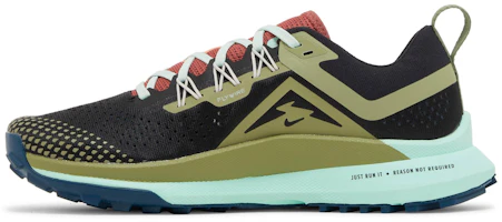 Lookbook (W) 耐克React Pegasus Trail 4黑色鳄鱼薄荷配色跑鞋 DJ6159-004