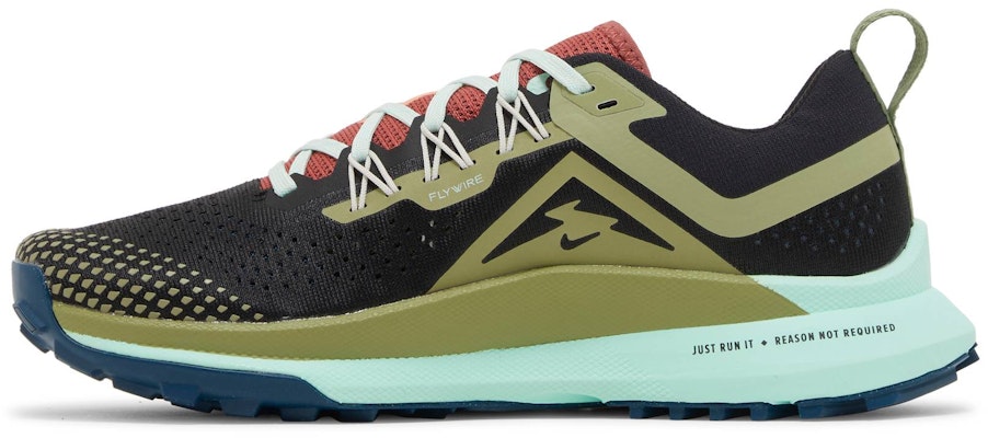 (W) 耐克React Pegasus Trail 4黑色鳄鱼薄荷配色跑鞋 DJ6159-004 Lookbook (W) 耐克React Pegasus Trail 4黑色鳄鱼薄荷配色跑鞋 DJ6159-004