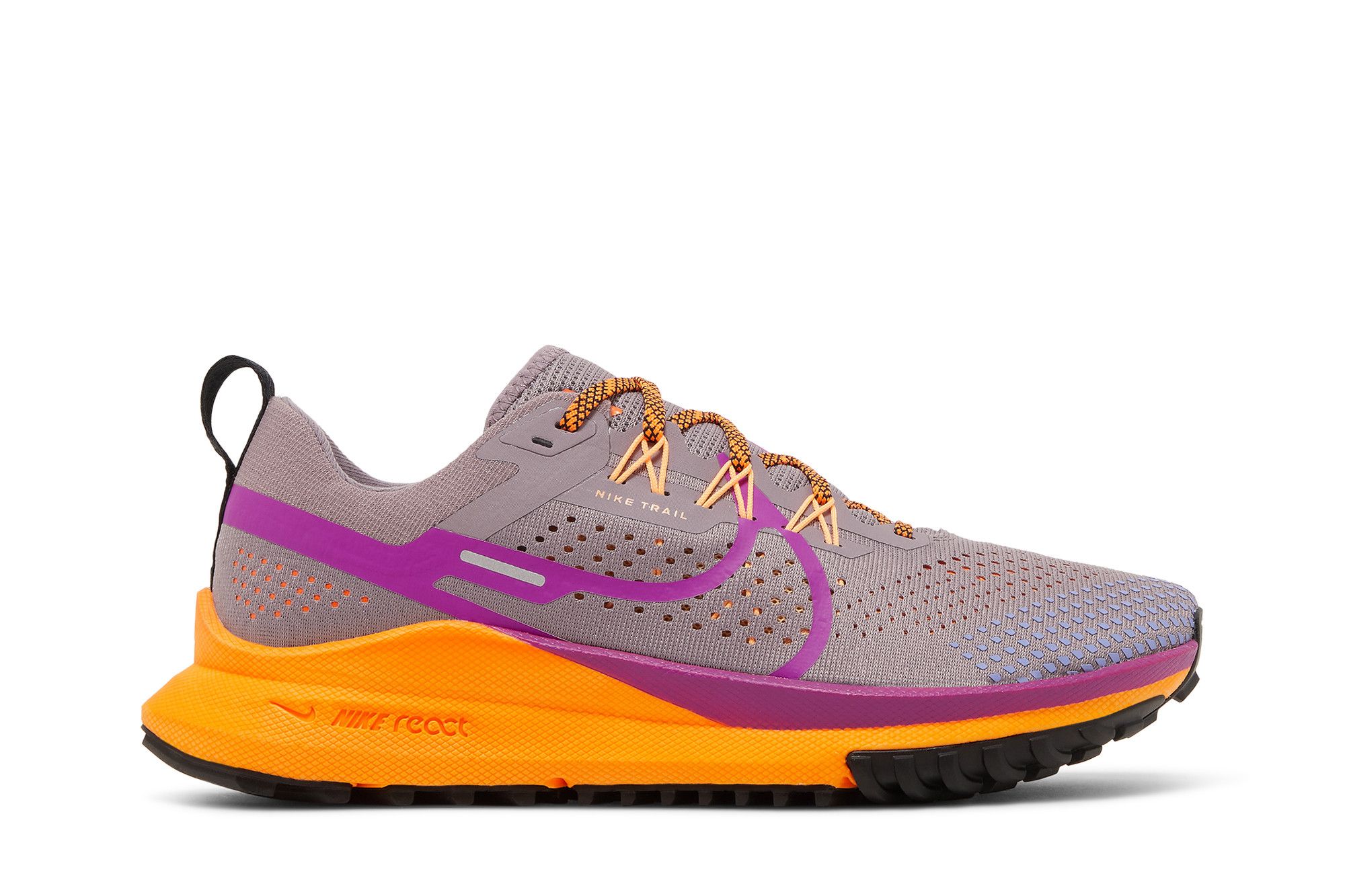 (Women) Nike React Pegasus Trail 4 'Purple Smoke Total Orange' DJ6159-500